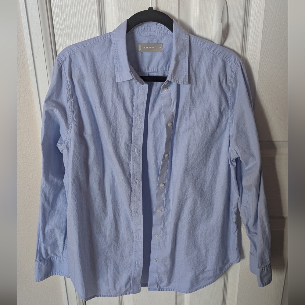 Light Blue Button-Up Shirt